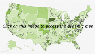 NIFA Funding by Congressional District